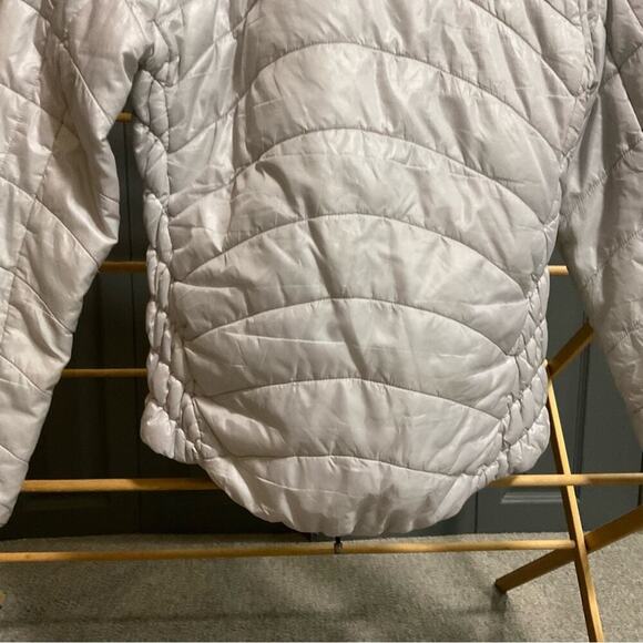 Obermeyer Girls Puffer  Jacket Size M (10-12) Light Gray - Picture 7 of 14